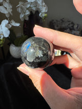 Mini Midnight Labradorite Spheres