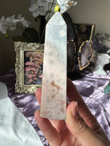 Orby Pastel Pink Amethyst Obelisk