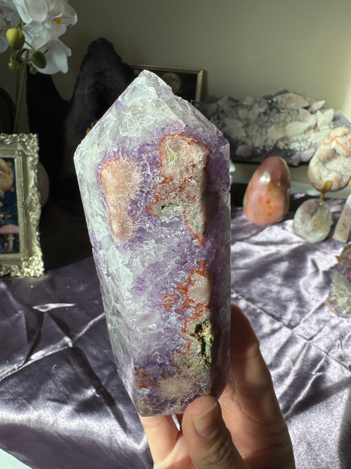 HQ Pink Amethyst Tower