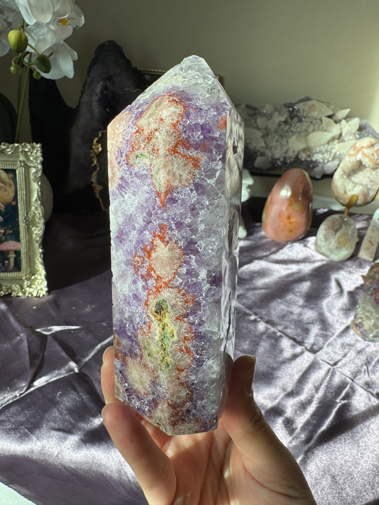 HQ Pink Amethyst Tower