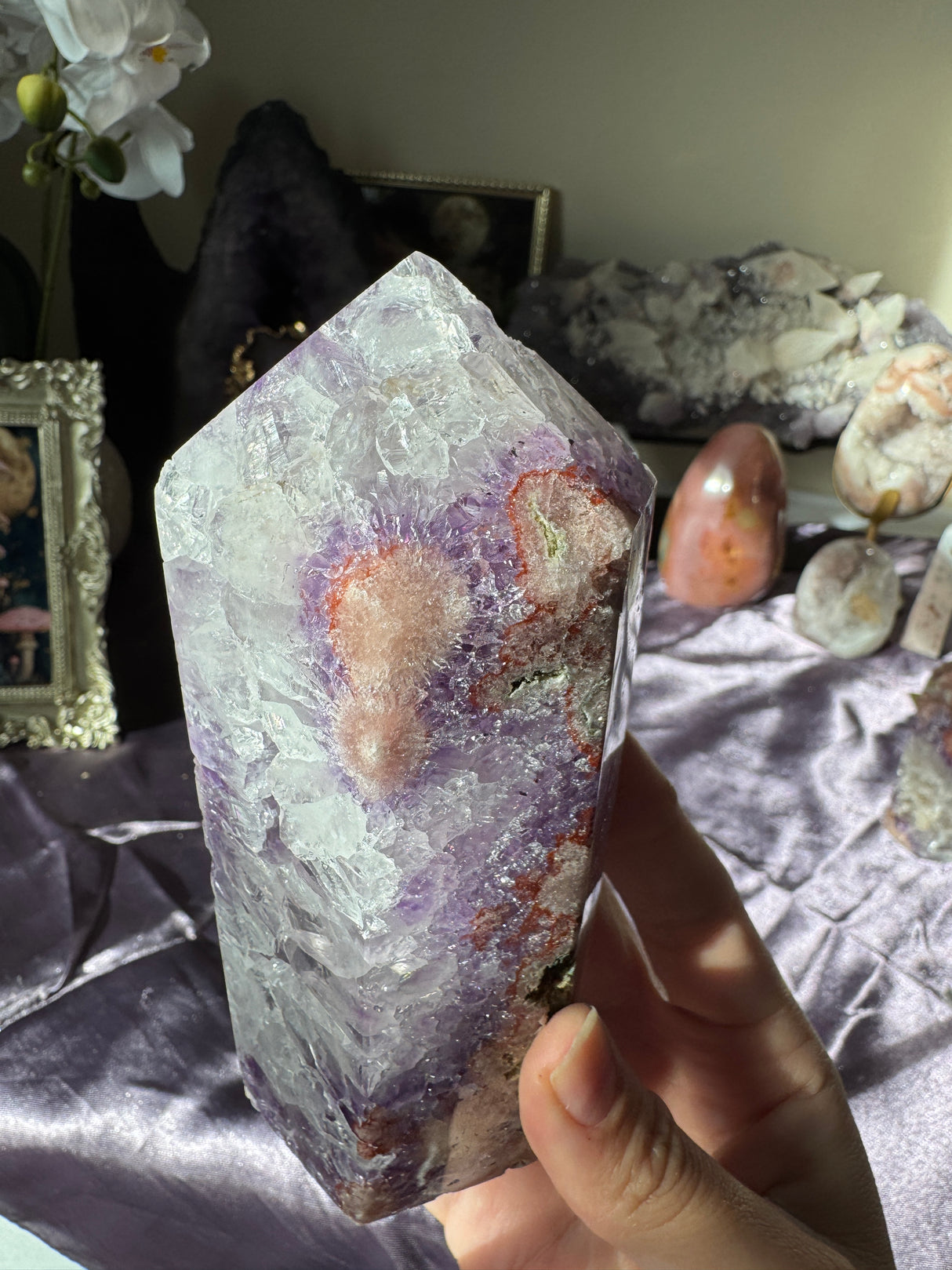 HQ Pink Amethyst Tower