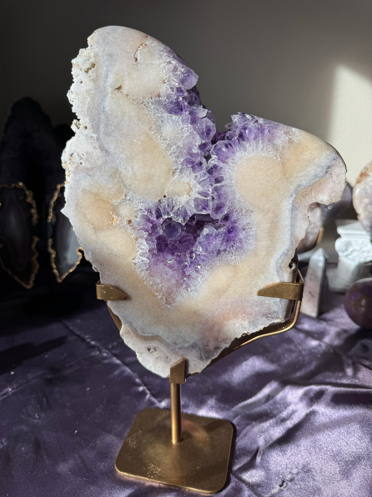 HQ Pink Amethyst Slab