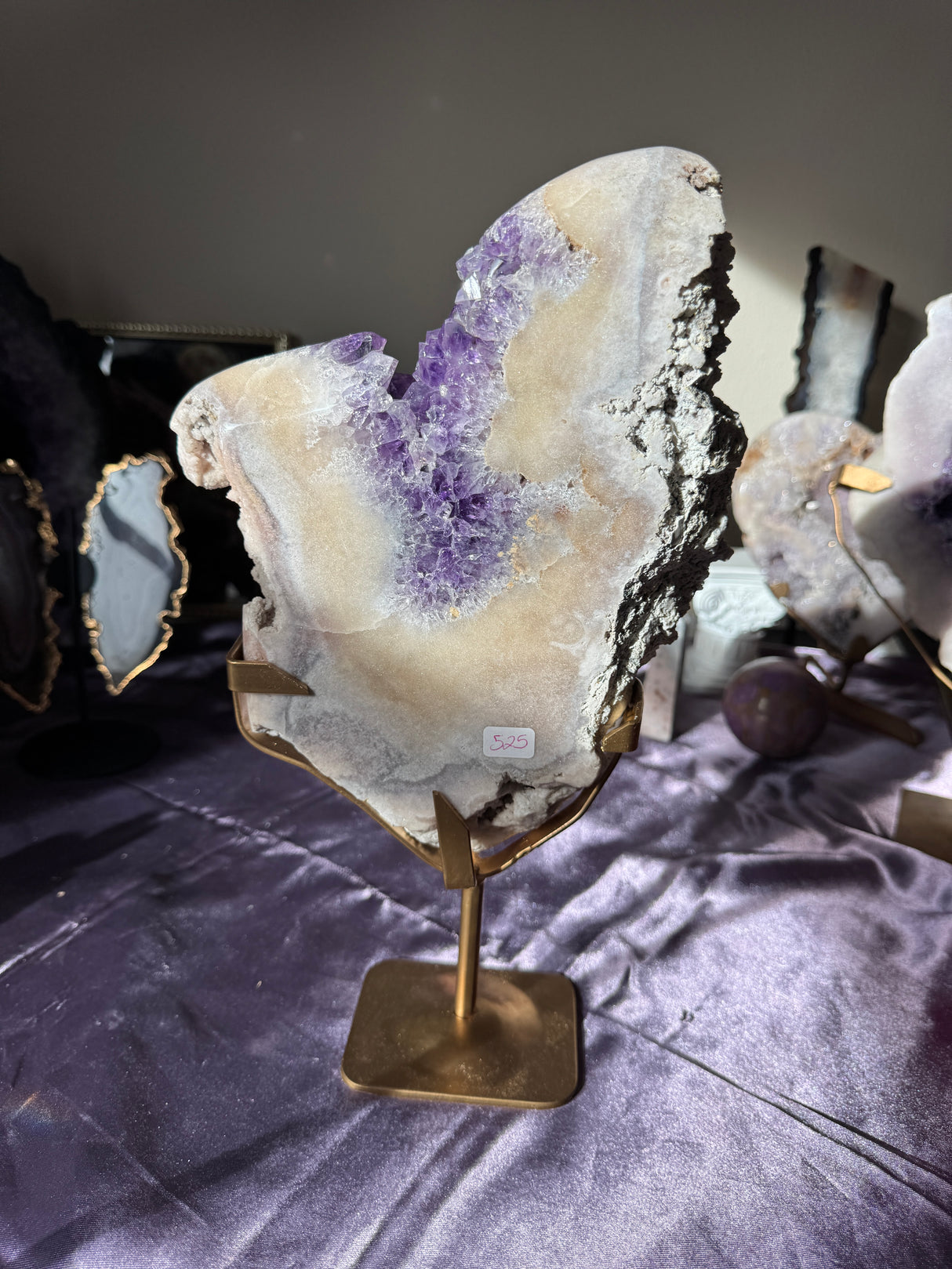 HQ Pink Amethyst Slab