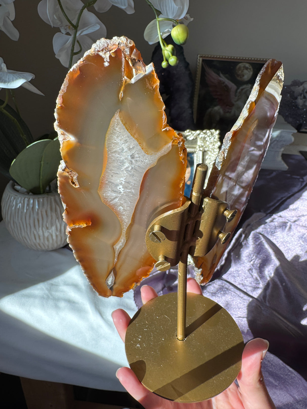 Agate Butterly Wings