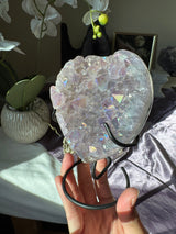 Aura Amethyst Heart