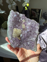 Druzy Amethyst Calcite Cluster