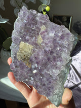 Druzy Amethyst Calcite Cluster
