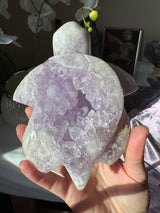 Lavender Pink Amethyst Turtle