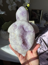 Lavender Pink Amethyst Turtle