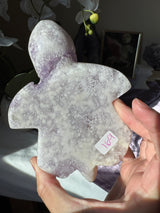 Lavender Pink Amethyst Turtle