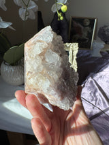 Quartz Pointed Pink Amethyst Tower