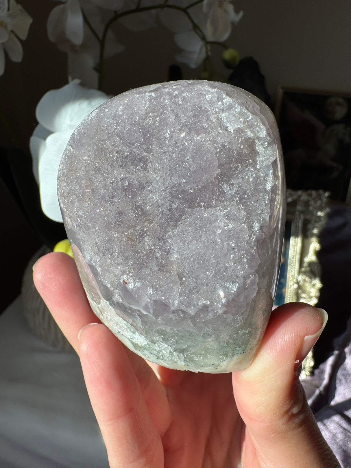 Sugar Lavender Rainbow Amethyst