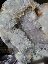 XL Lavender Pink Amethyst Heart