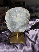 Angel Aura Quartz Free Form with Calcite