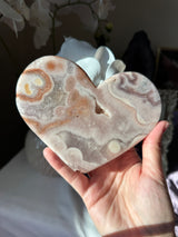 Pink Amethyst Heart