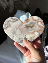 Pink Amethyst Heart