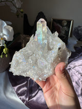 Aura Brazilian Quartz Cluster
