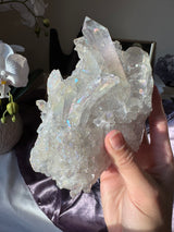 Aura Brazilian Quartz Cluster