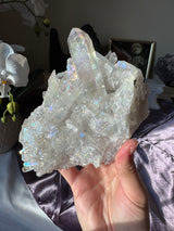 Aura Brazilian Quartz Cluster