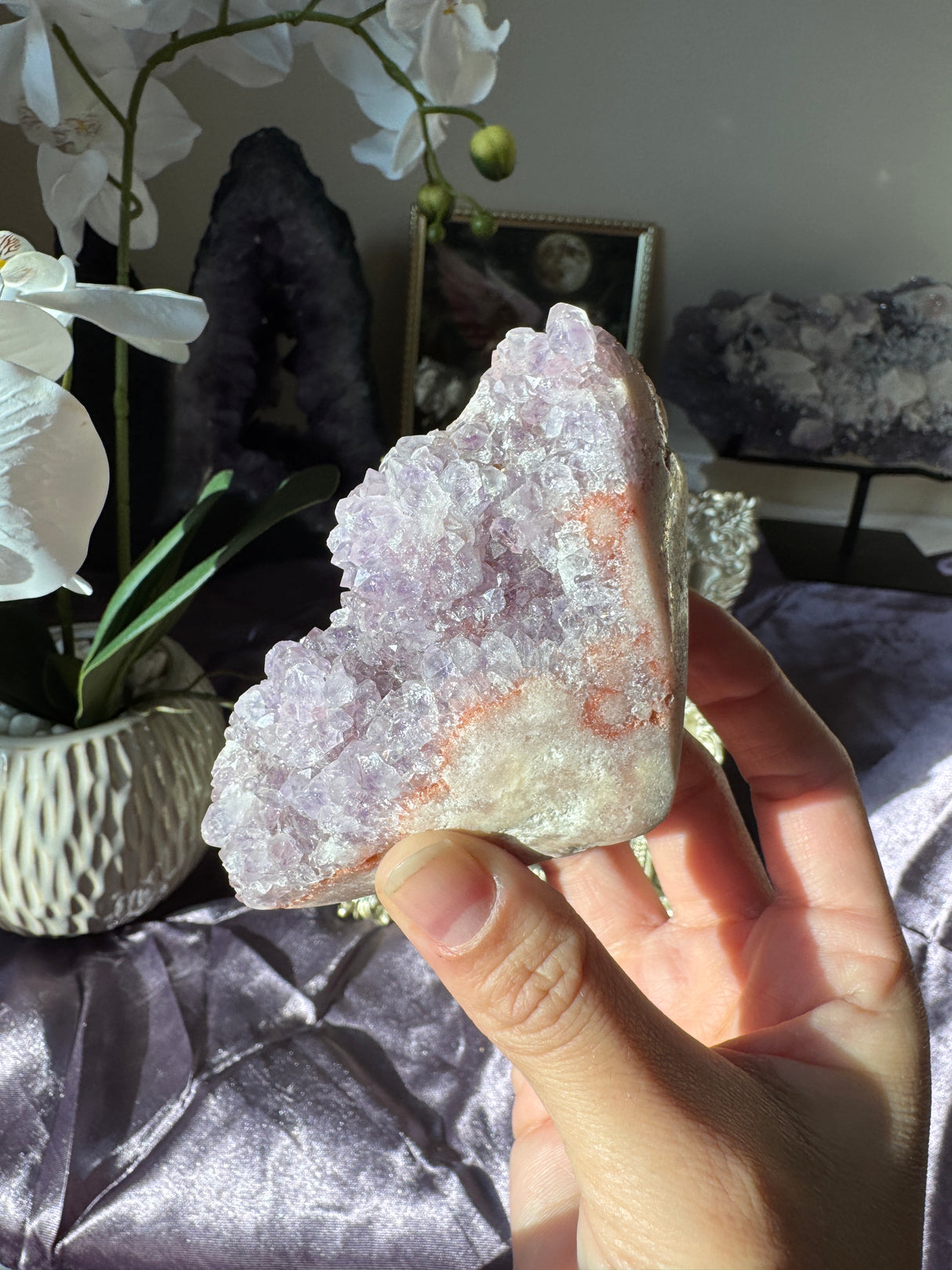 Lavender Pink Amethyst Free Form
