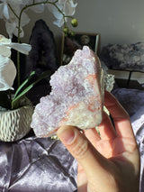 Lavender Pink Amethyst Free Form