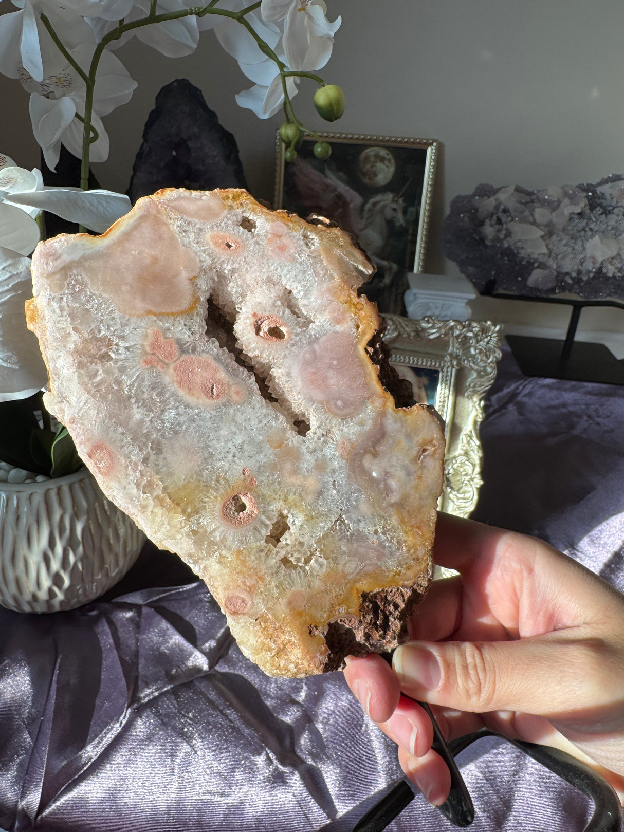 Pink Amethyst Slab
