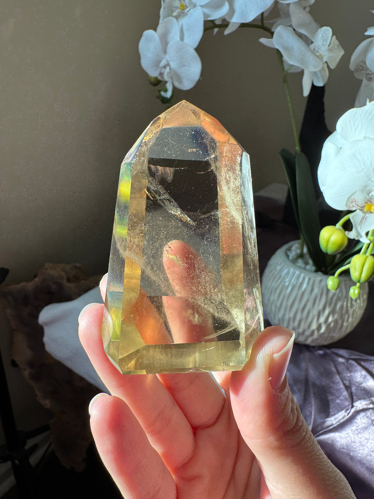 Golden Citrine Tower