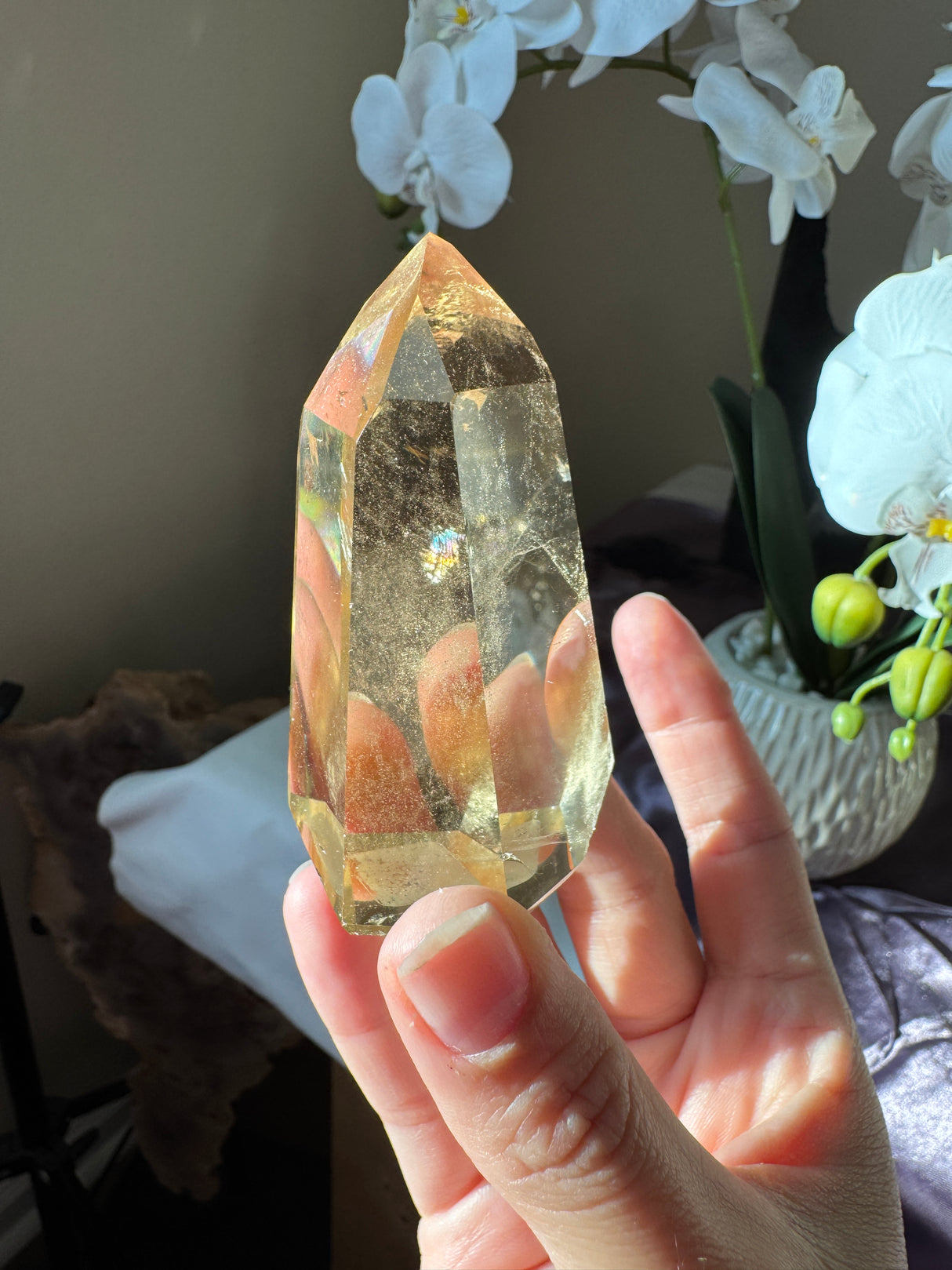 Golden Citrine Tower