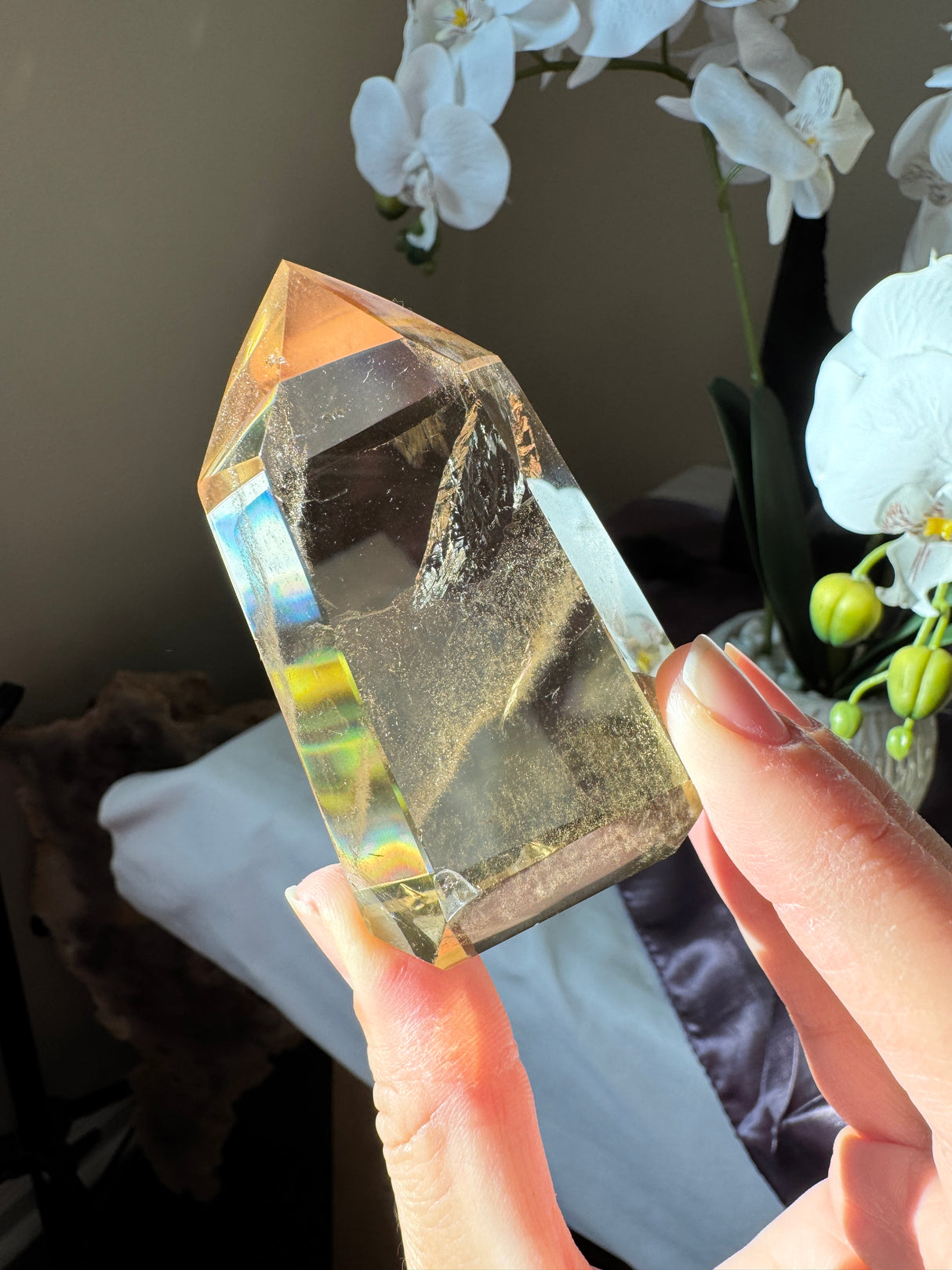 Golden Citrine Tower