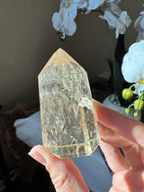 Champagne Citrine Tower