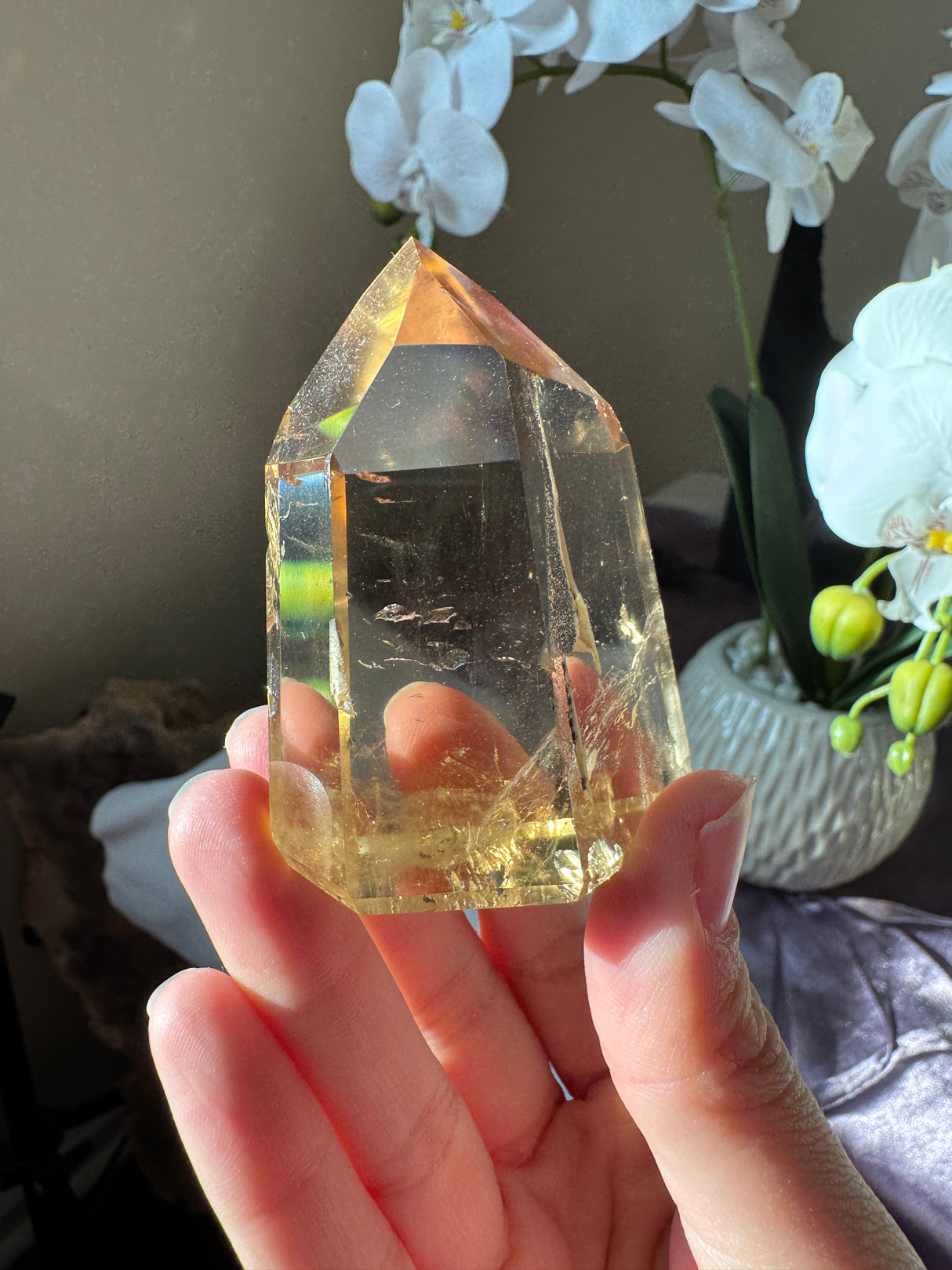 Golden Citrine Tower