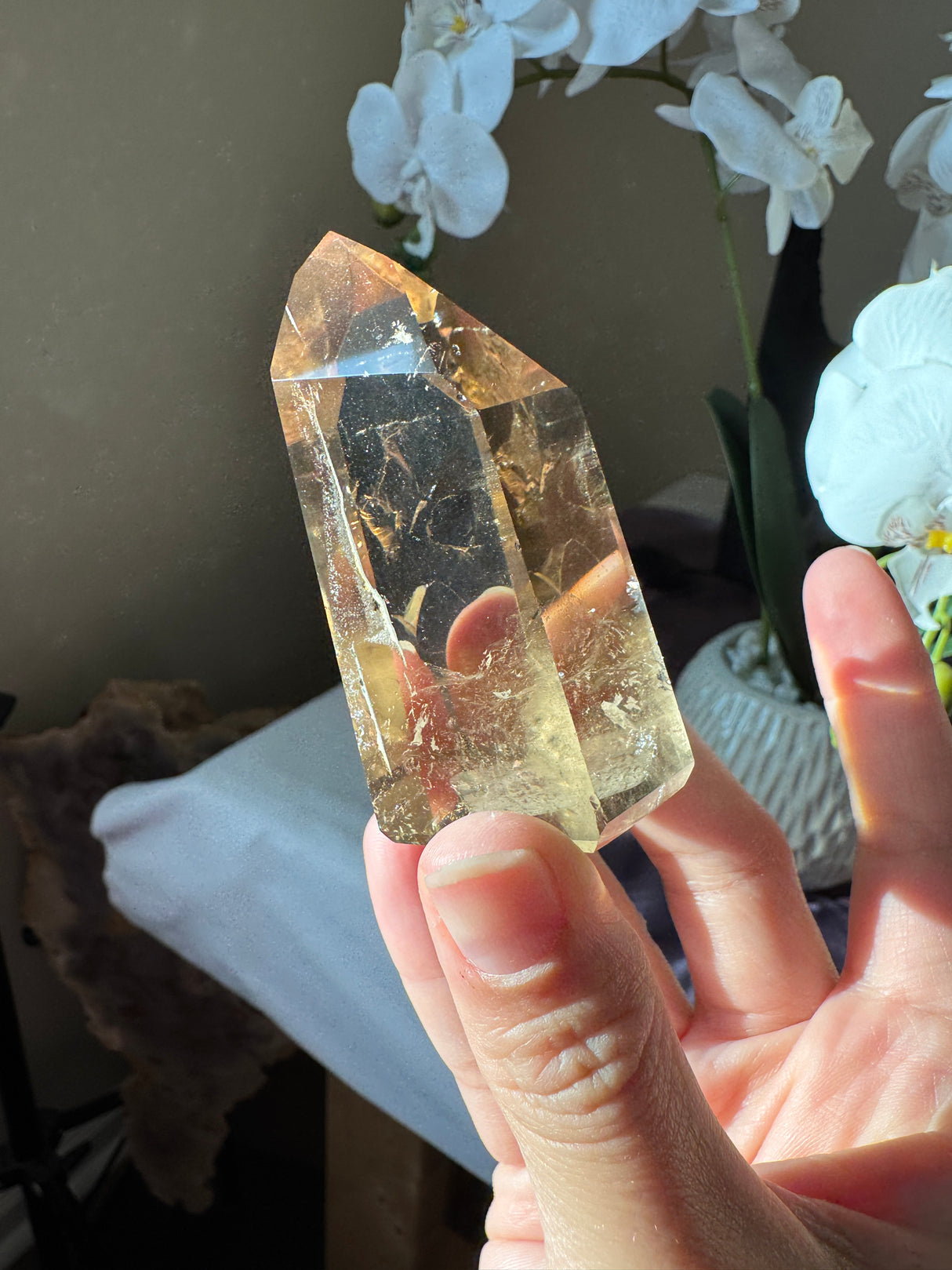 Golden Citrine Tower