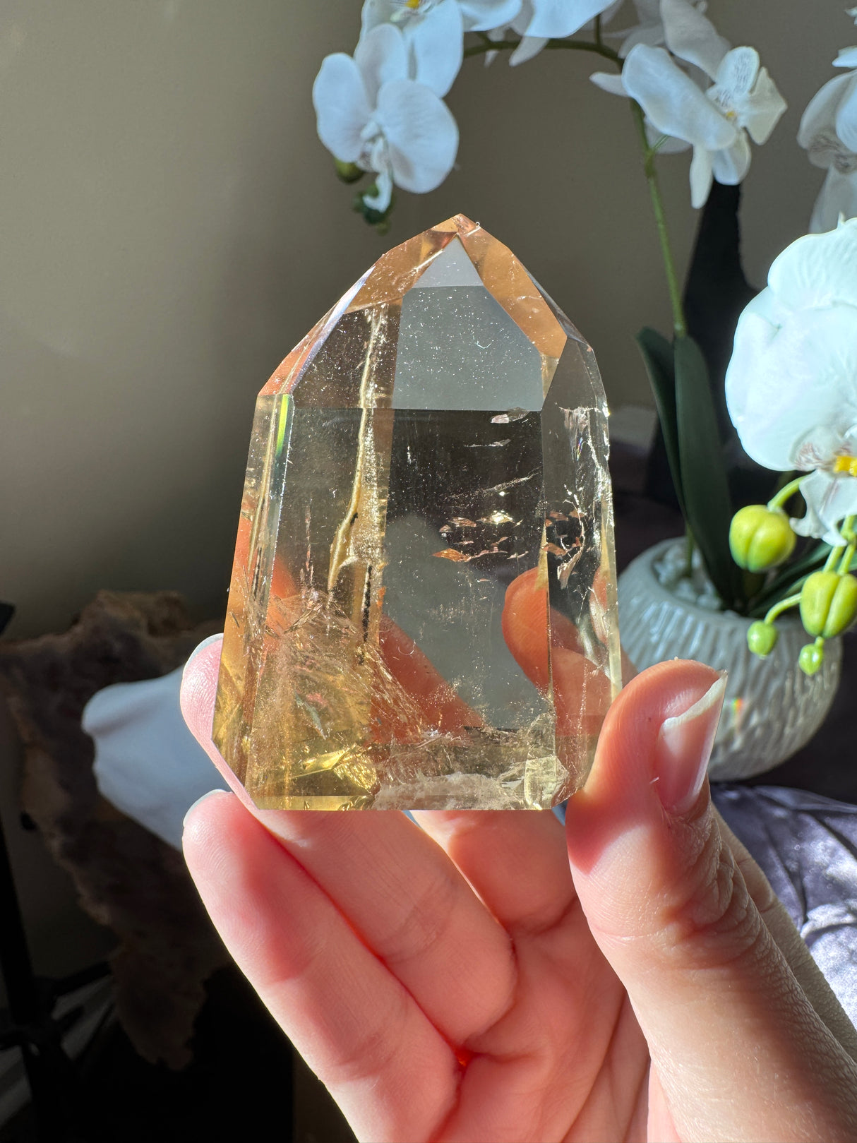 Golden Citrine Tower