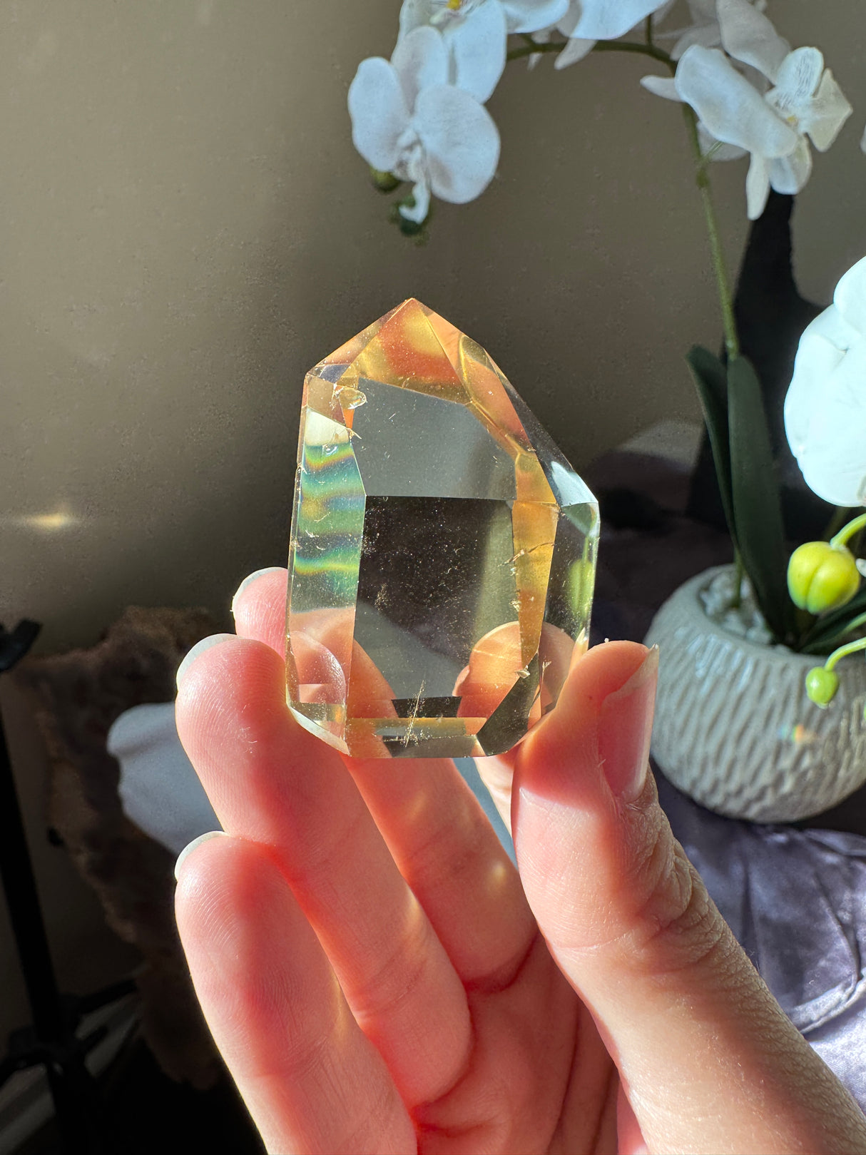 Golden Citrine Tower