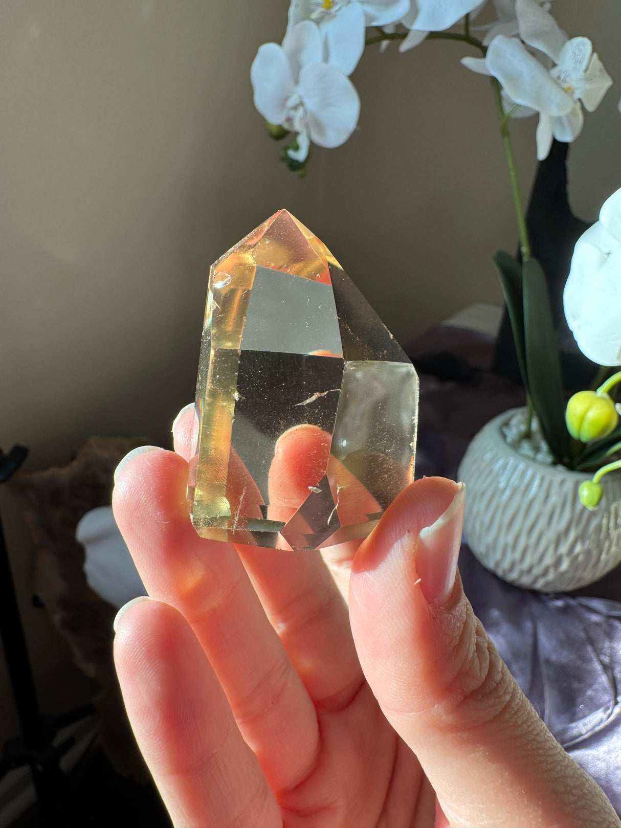 Golden Citrine Tower