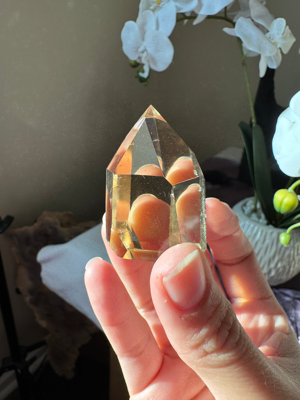 Golden Citrine Tower