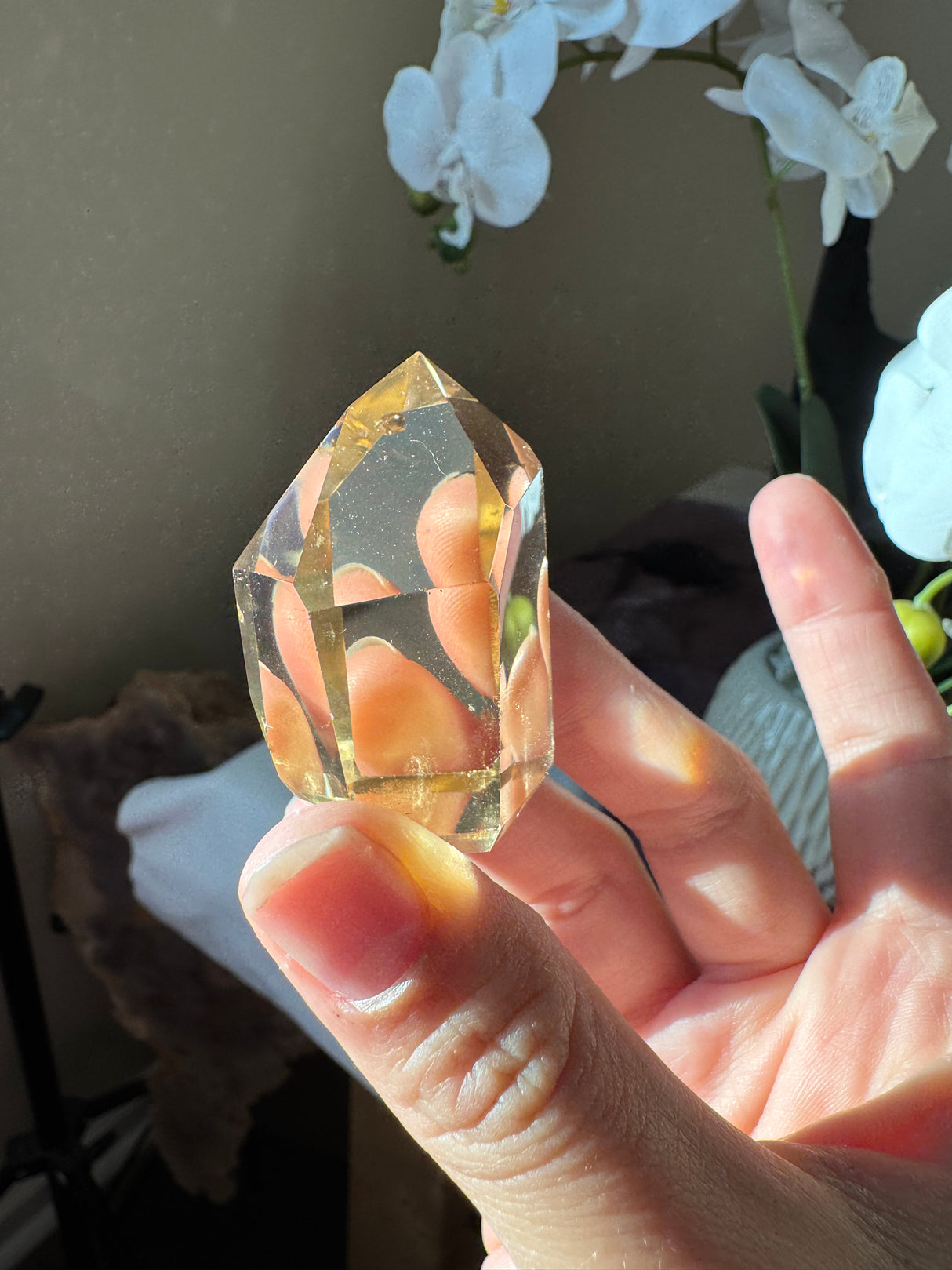 Golden Citrine Tower