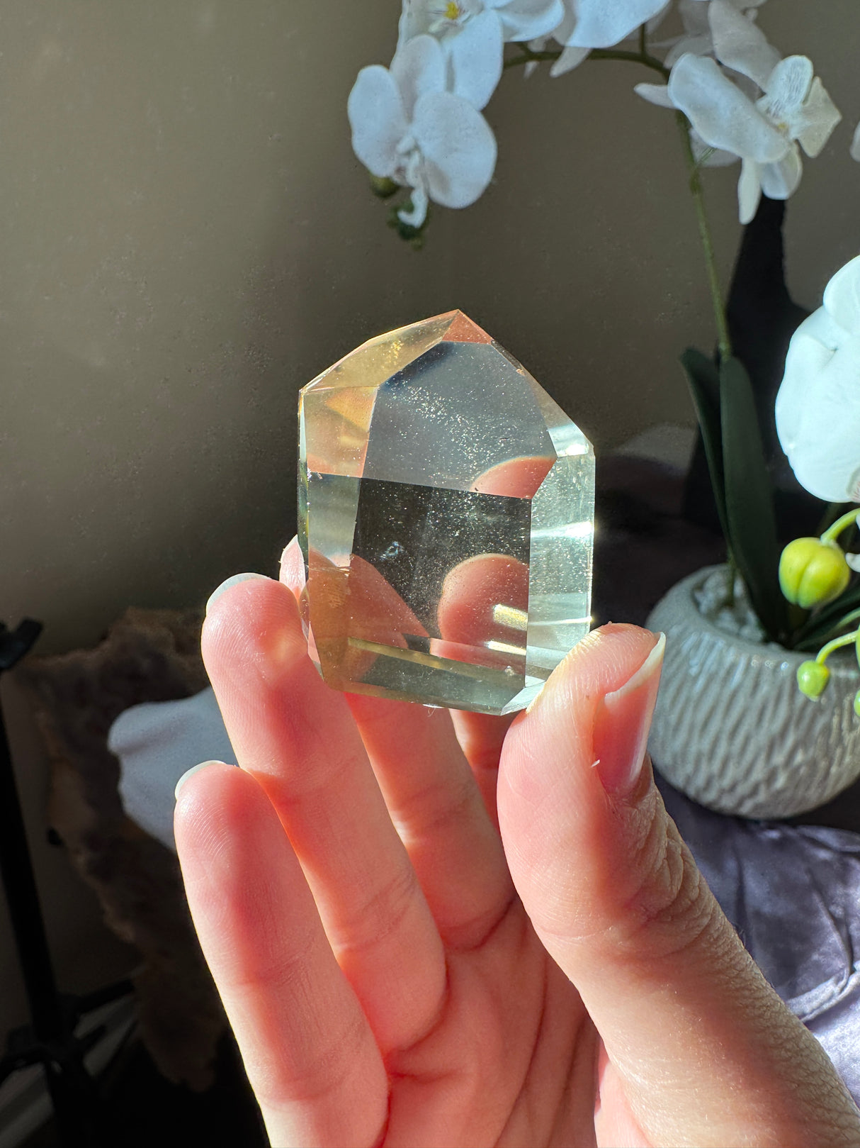 Champage Citrine Tower