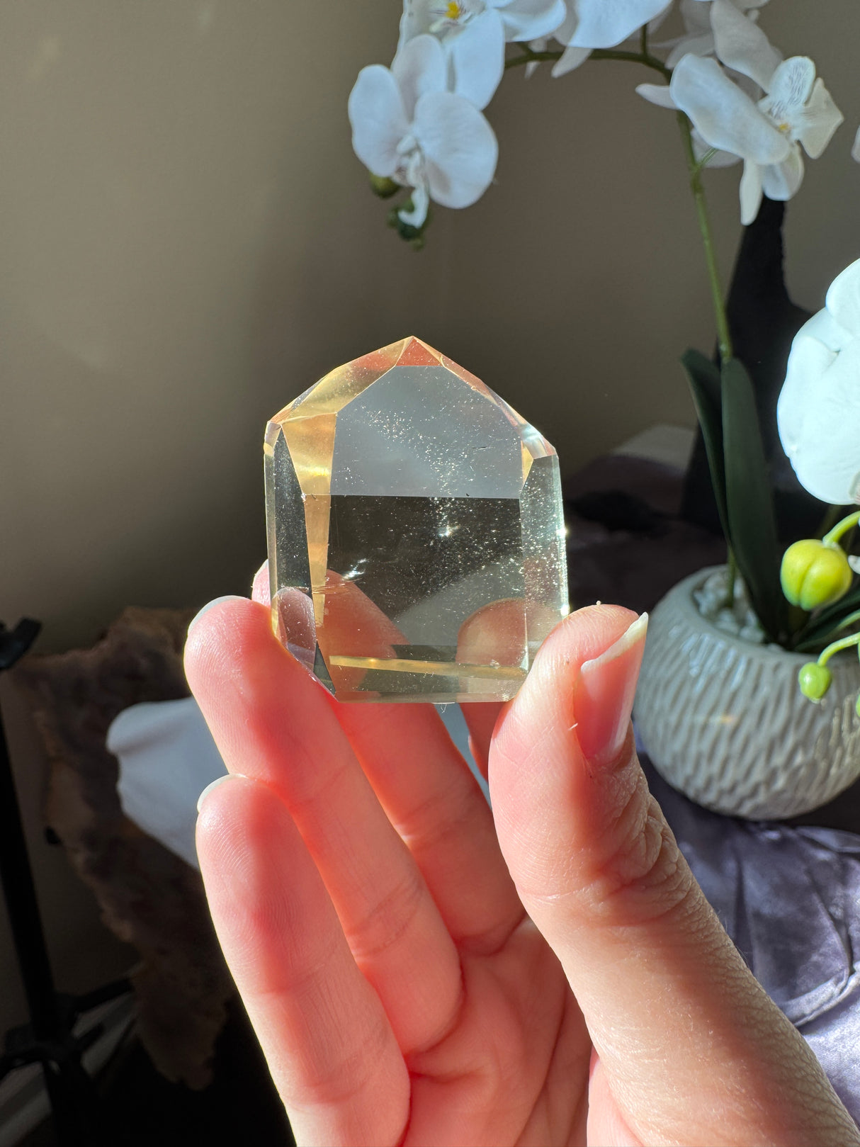 Champage Citrine Tower