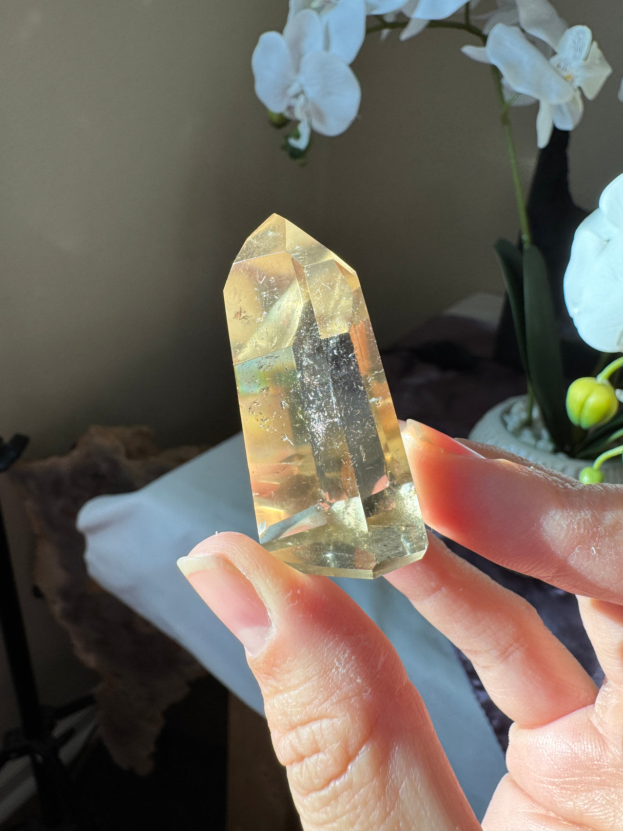 Golden Citrine Tower