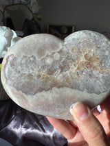 Pink Amethyst Heart