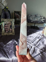 Pink Amethyst Obelisk