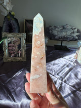 Pink Amethyst Obelisk