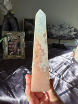 Pink Amethyst Obelisk