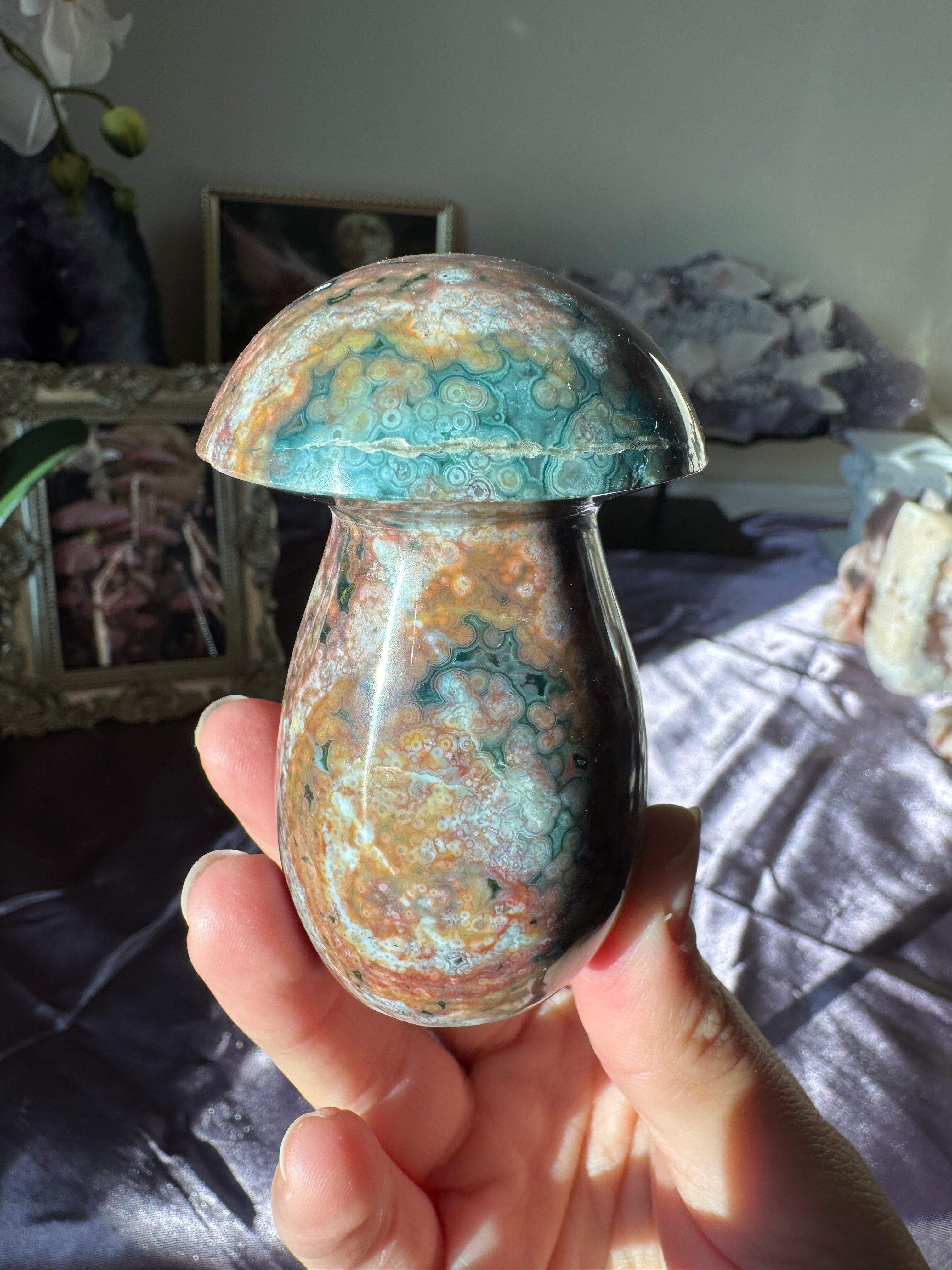 Sea/Ocean Jasper – Unicorn Grove Crystals