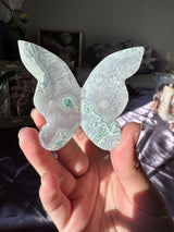 Moss Agate Butterflly