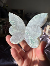 Moss Agate Butterflly