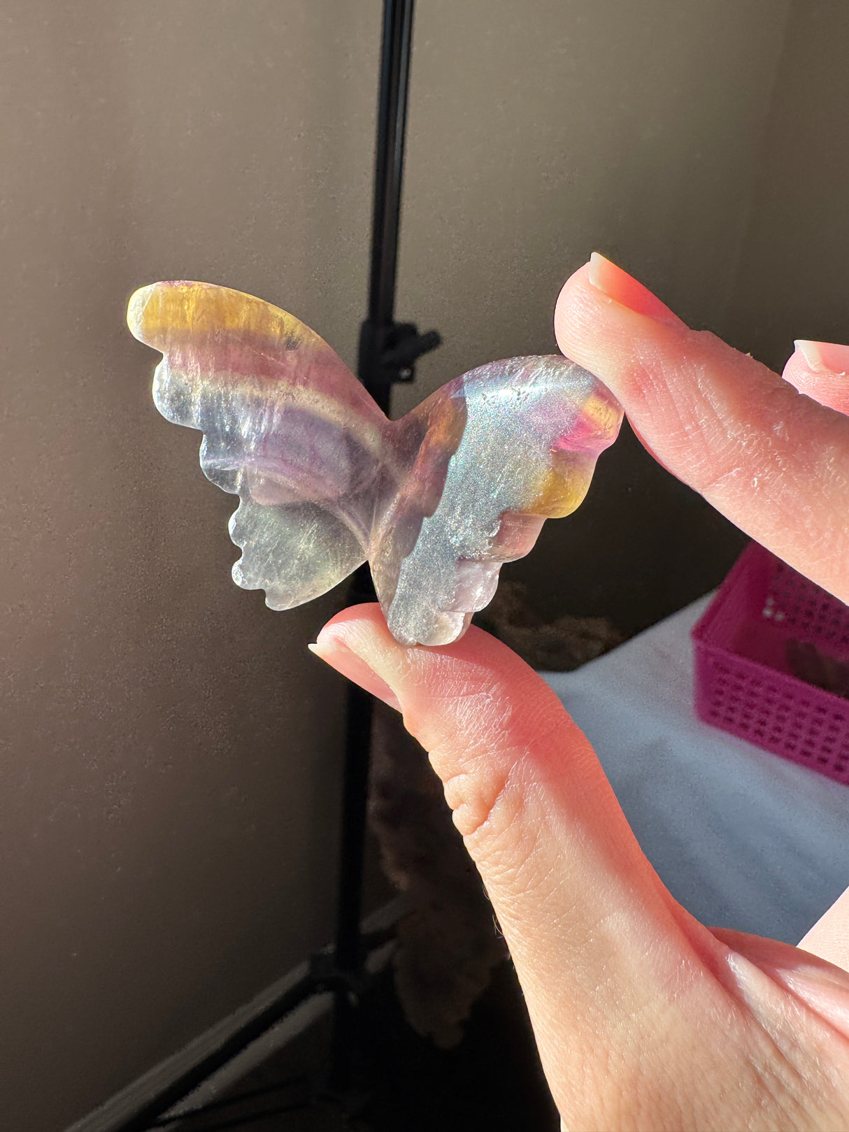 Rainbow Fluorite Butterfly