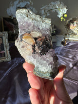 Amethyst Calcite Free Form