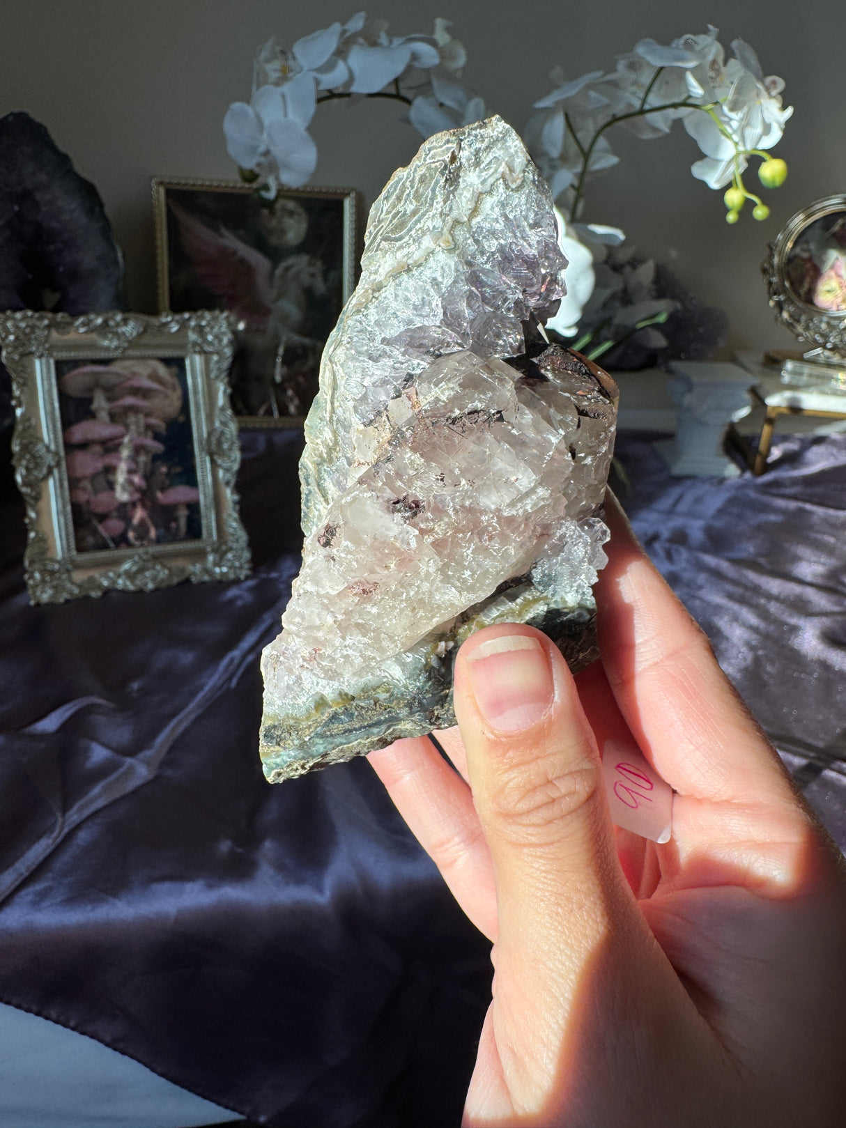 Amethyst Calcite Free Form